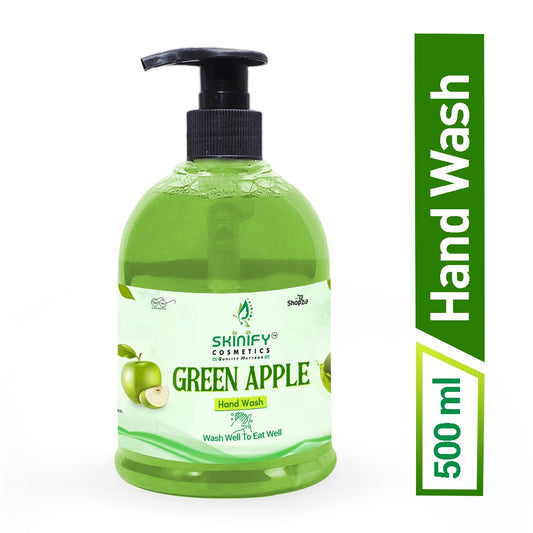 Green Apple Hand Wash – Refreshing & Gentle Cleansing with a Crisp Apple Fragrance | 500ML